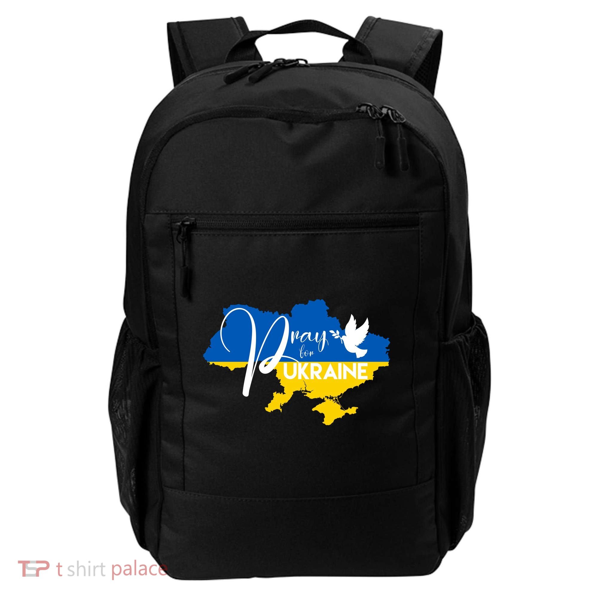 Pray For Ukraine Dove Backpack