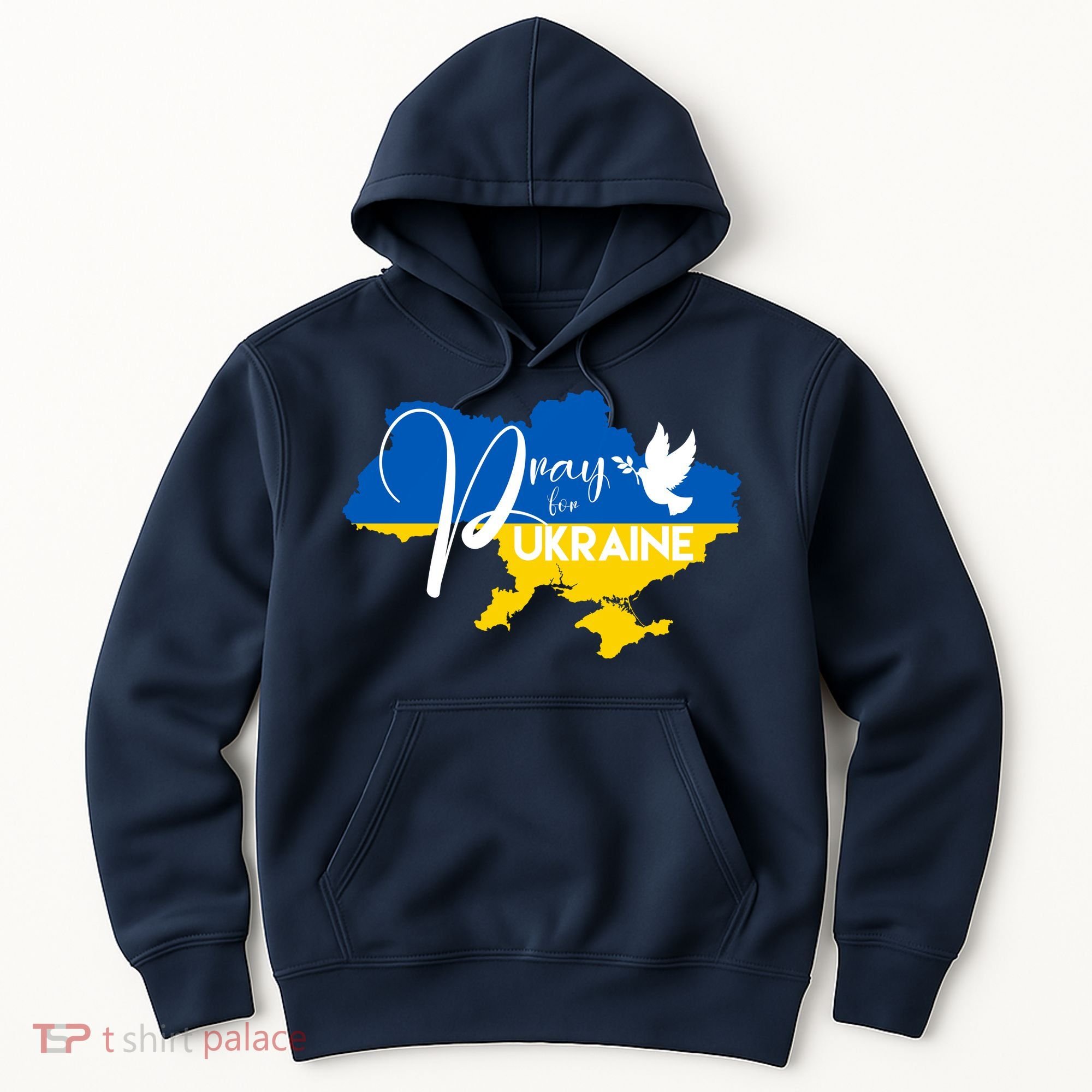 Pray For Ukraine Dove Hoodie