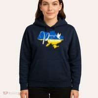 Pray For Ukraine Dove Hoodie thumb 5