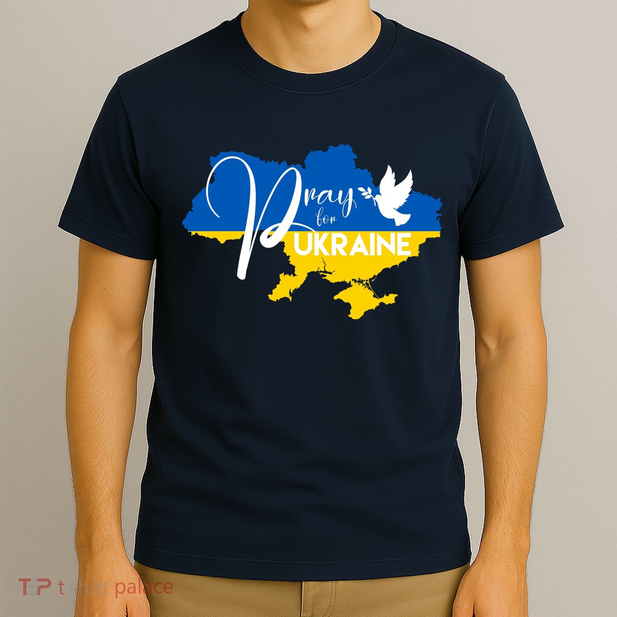 Pray For Ukraine Dove T-Shirt