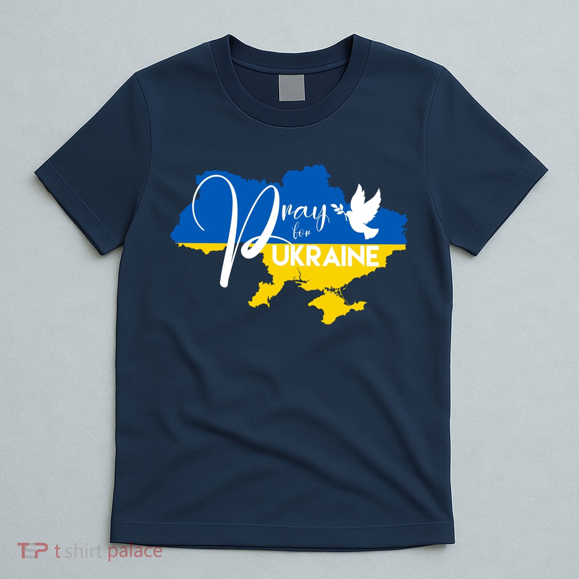 Pray For Ukraine Dove T-Shirt