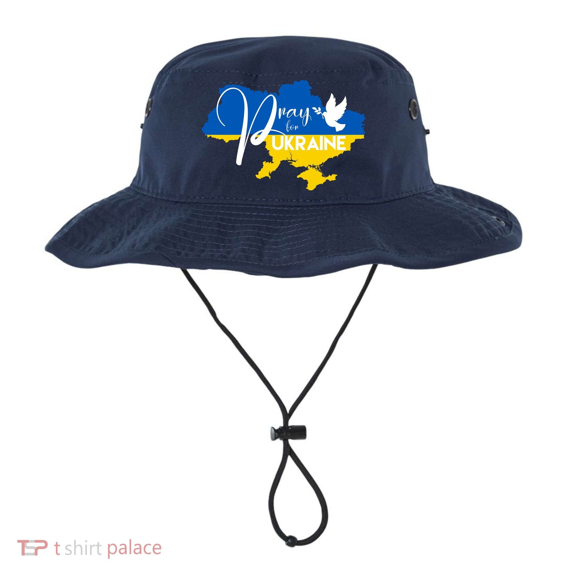 Pray For Ukraine Dove Bucket Hat