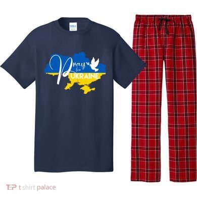 Pray For Ukraine Dove Pajama Set
