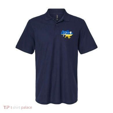 Pray For Ukraine Dove Polo