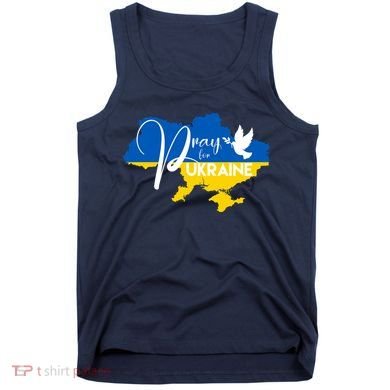 Pray For Ukraine Dove Tank Top
