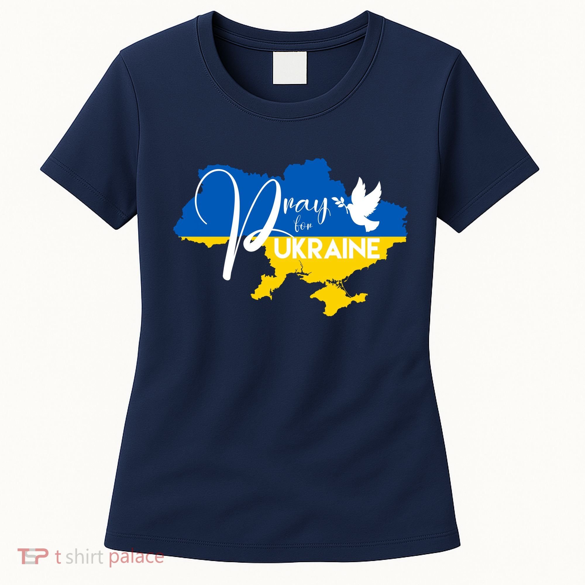 Pray For Ukraine Dove Women's T-Shirt