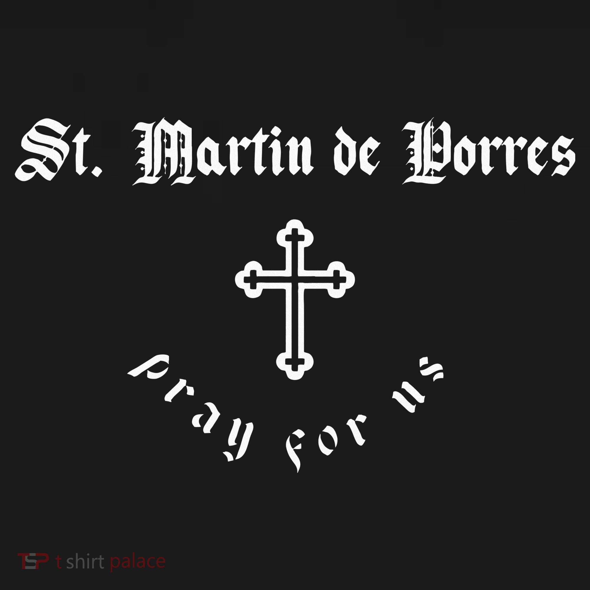 Pray For Us St. Martin De Porres P.A.T.R.O.N Saint Women's Hoodie