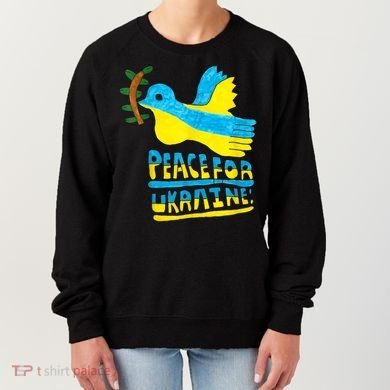Peace For Ukraine Bird Women's Sweatshirt