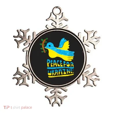 Peace For Ukraine Bird Ornament