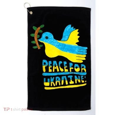 Peace For Ukraine Bird Golf Towel