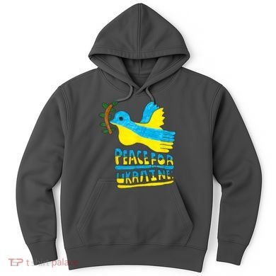 Peace For Ukraine Bird Hoodie