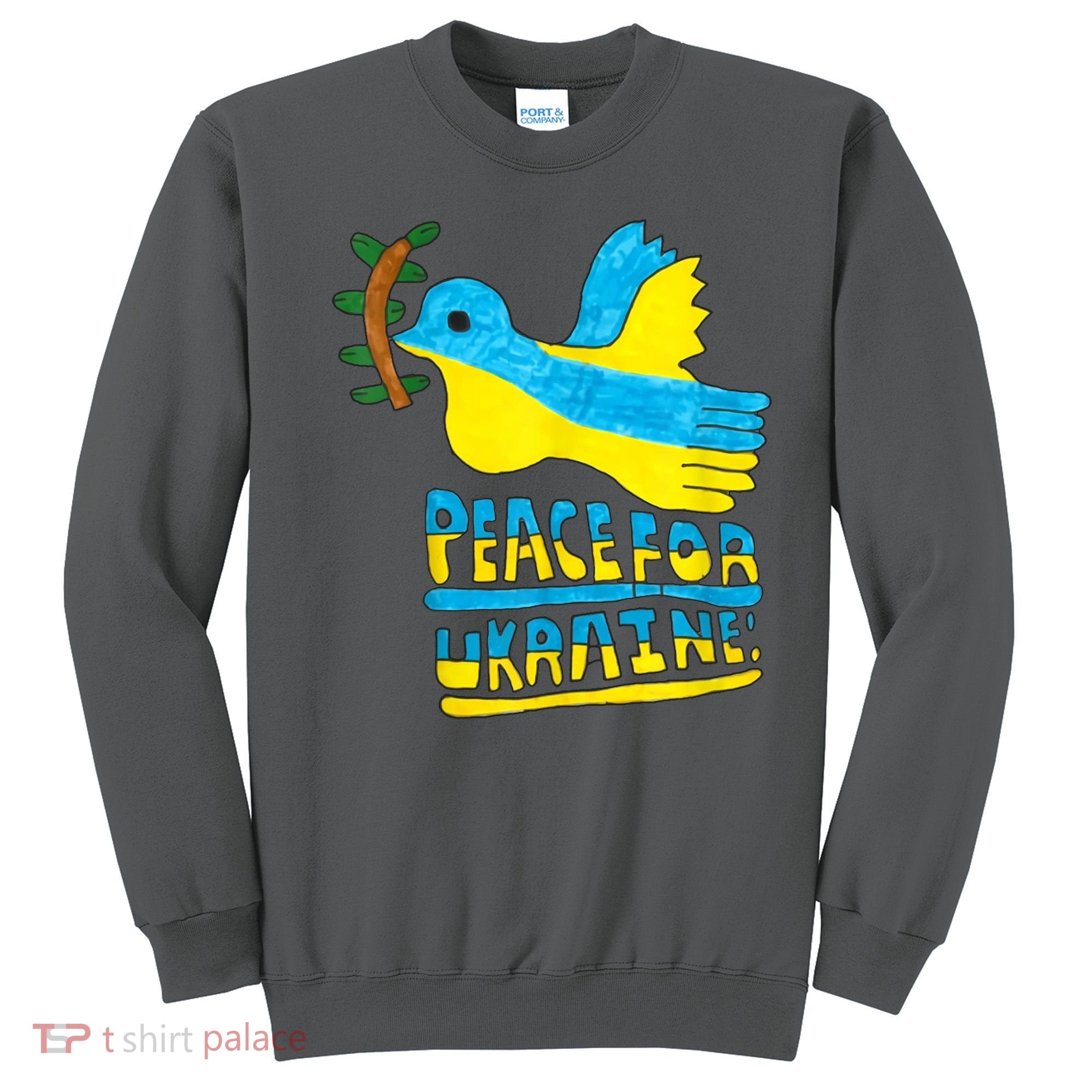 Peace For Ukraine Bird Sweatshirt