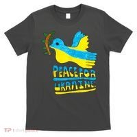 Peace For Ukraine Bird T-Shirt thumb 0