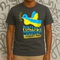 Peace For Ukraine Bird T-Shirt thumb 3