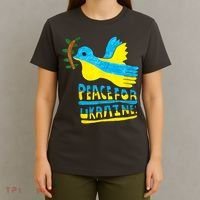 Peace For Ukraine Bird T-Shirt thumb 4