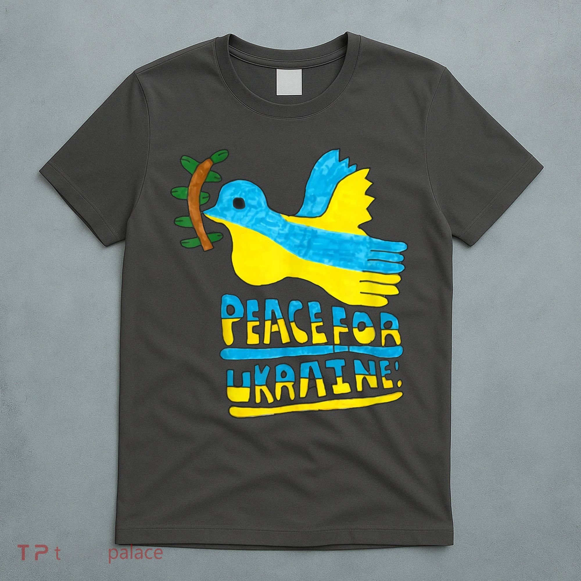 Peace For Ukraine Bird T-Shirt