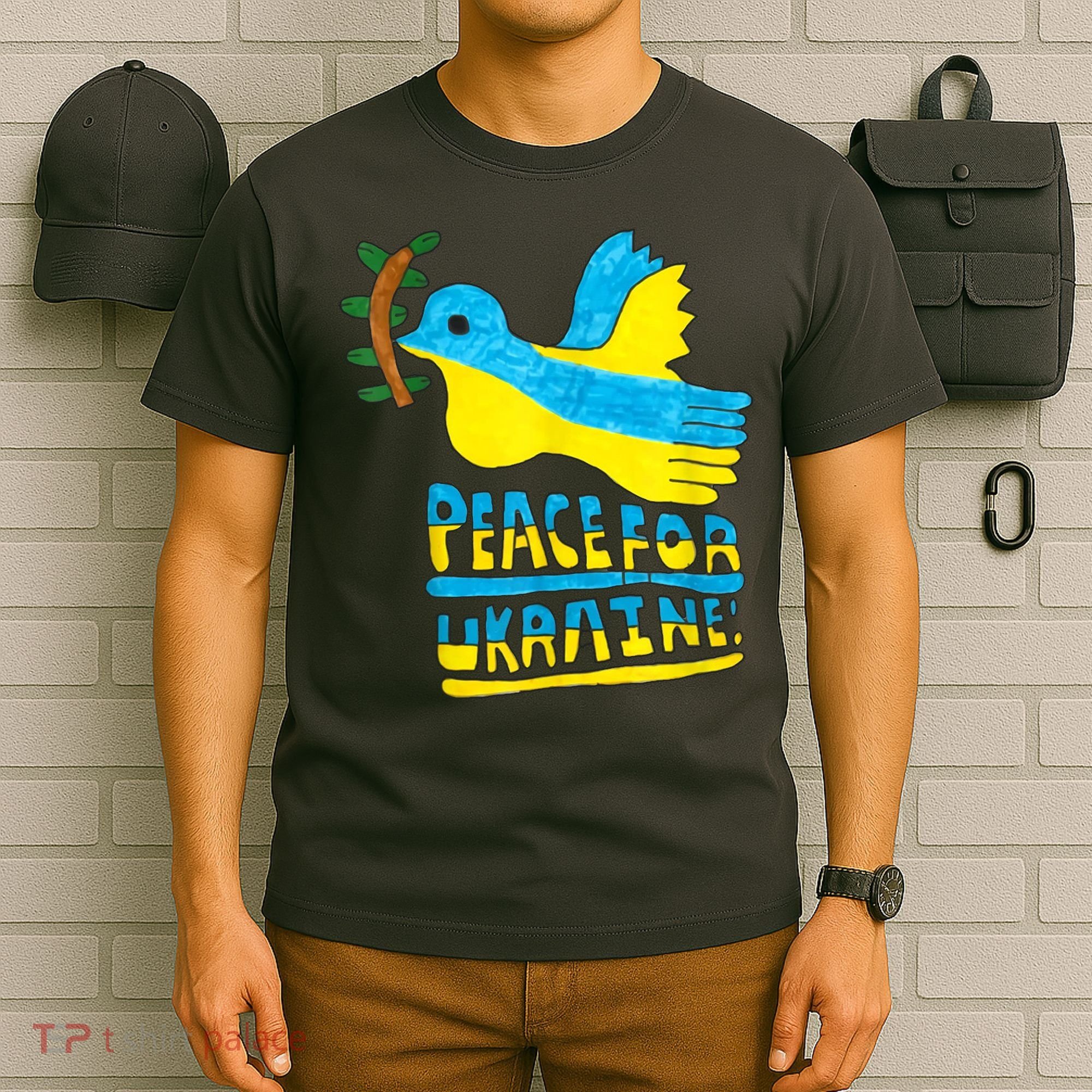 Peace For Ukraine Bird T-Shirt