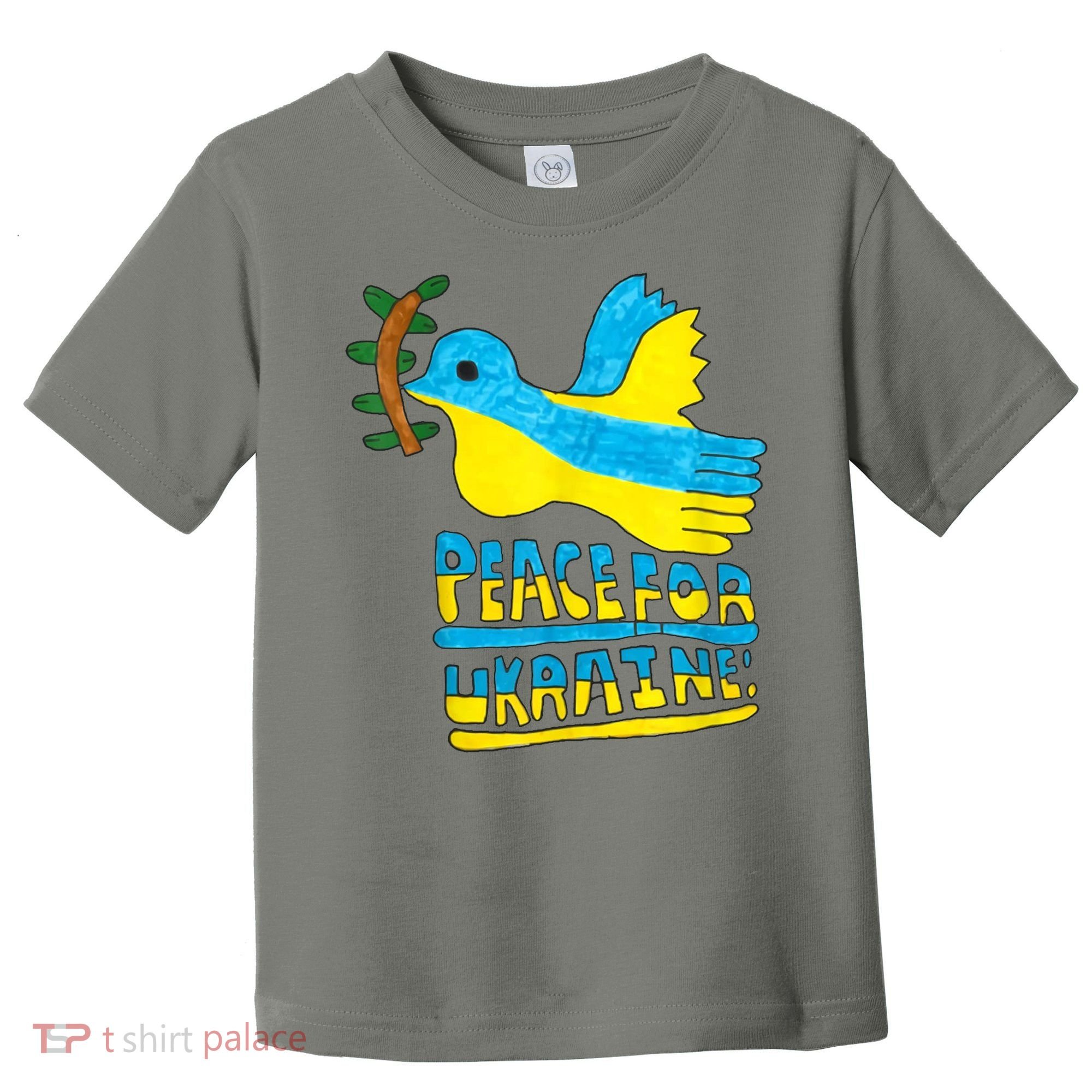 Peace For Ukraine Bird Toddler T-Shirt