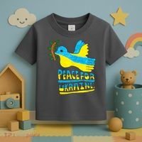 Peace For Ukraine Bird Toddler T-Shirt thumb 3