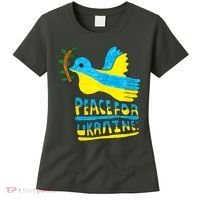 Peace For Ukraine Bird Women's T-Shirt thumb 0