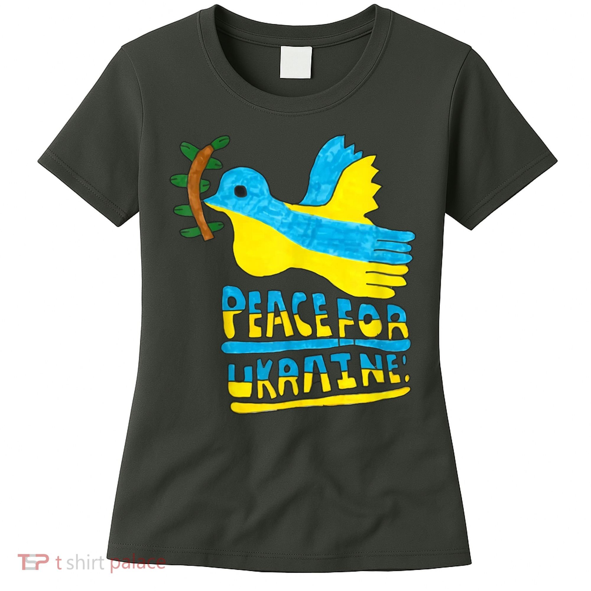 Peace For Ukraine Bird Women's T-Shirt