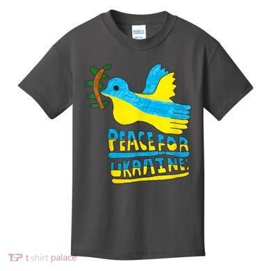 Peace For Ukraine Bird Kids T-Shirt