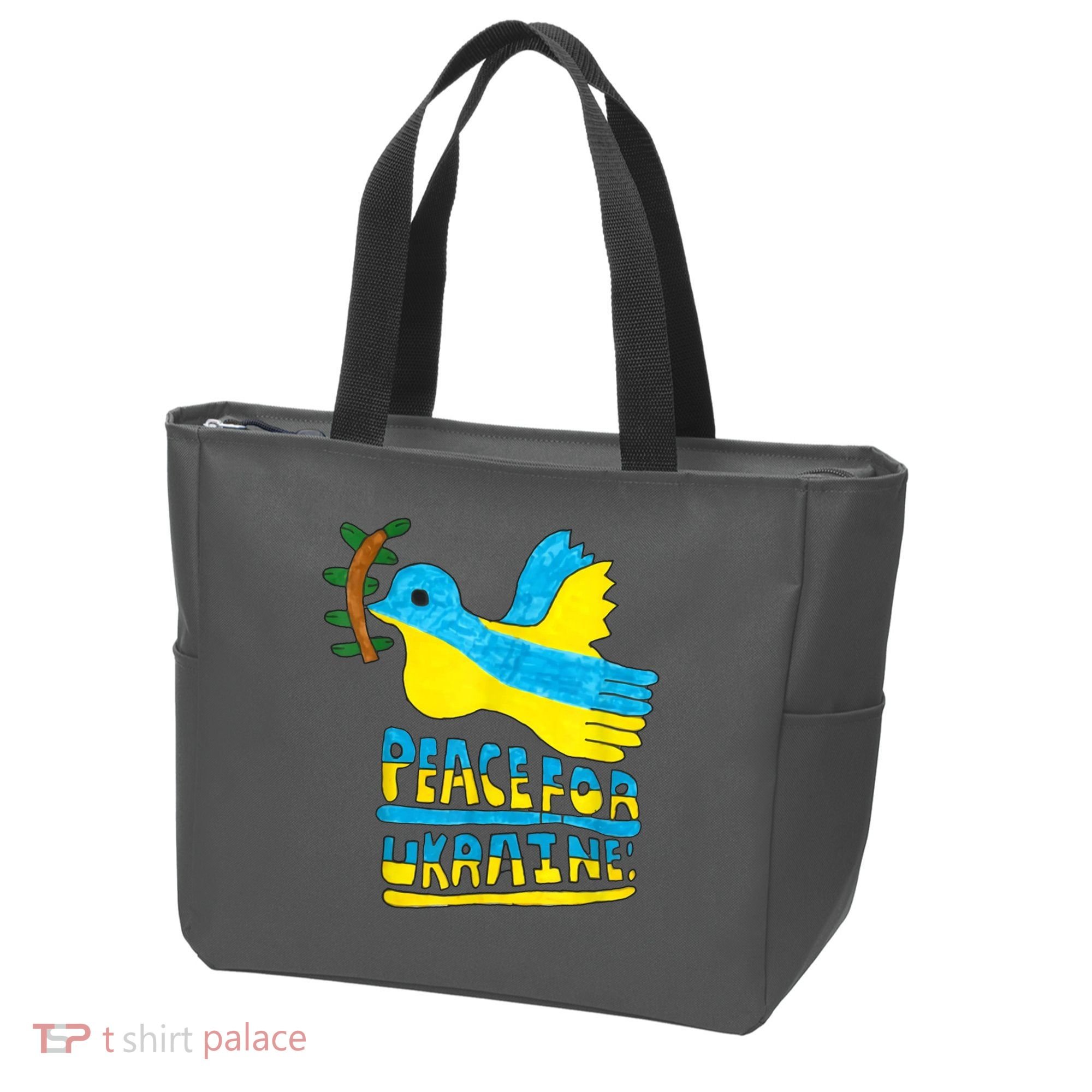 Peace For Ukraine Bird Tote Bag