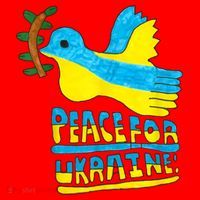 Peace For Ukraine Bird Santa Hat thumb 1
