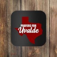 Prayers For Uvalde Texas Strong Coaster thumb 0