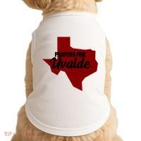 Prayers For Uvalde Texas Strong Doggie Tank thumb 0