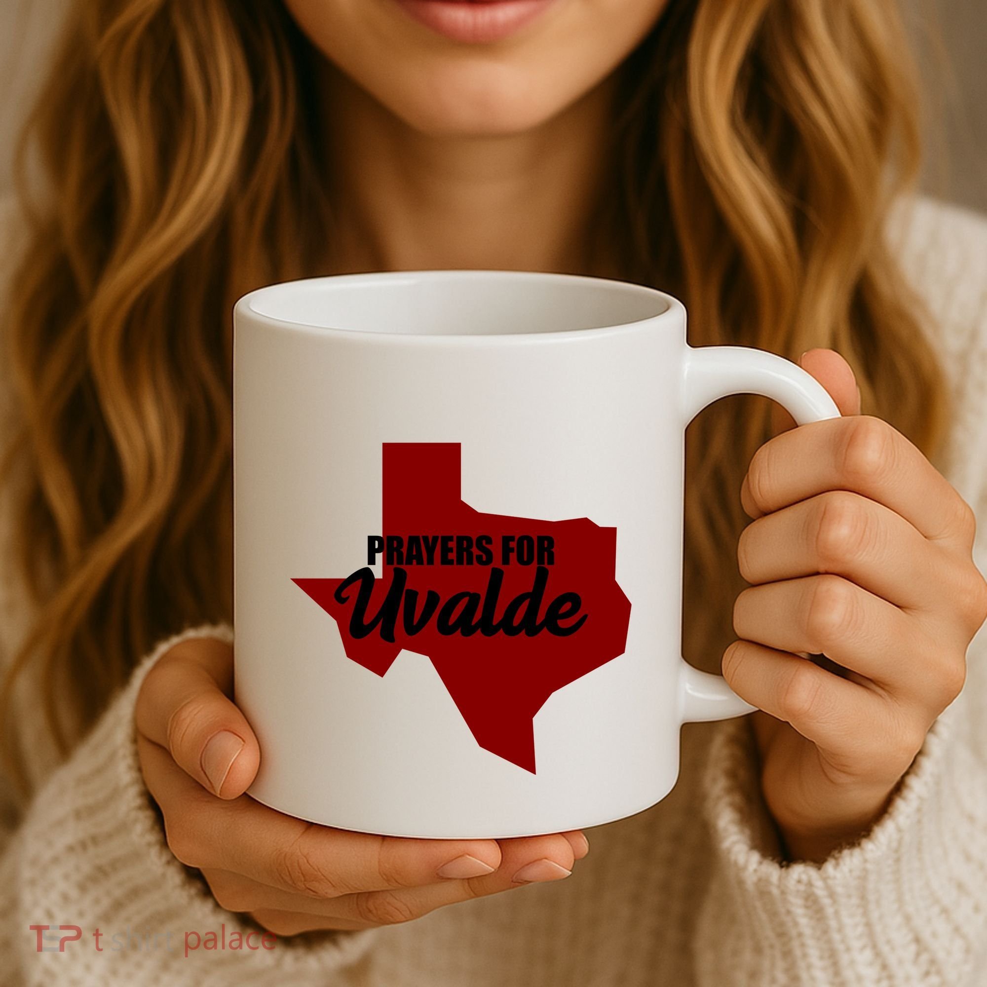 Prayers For Uvalde Texas Strong Coffee Mug