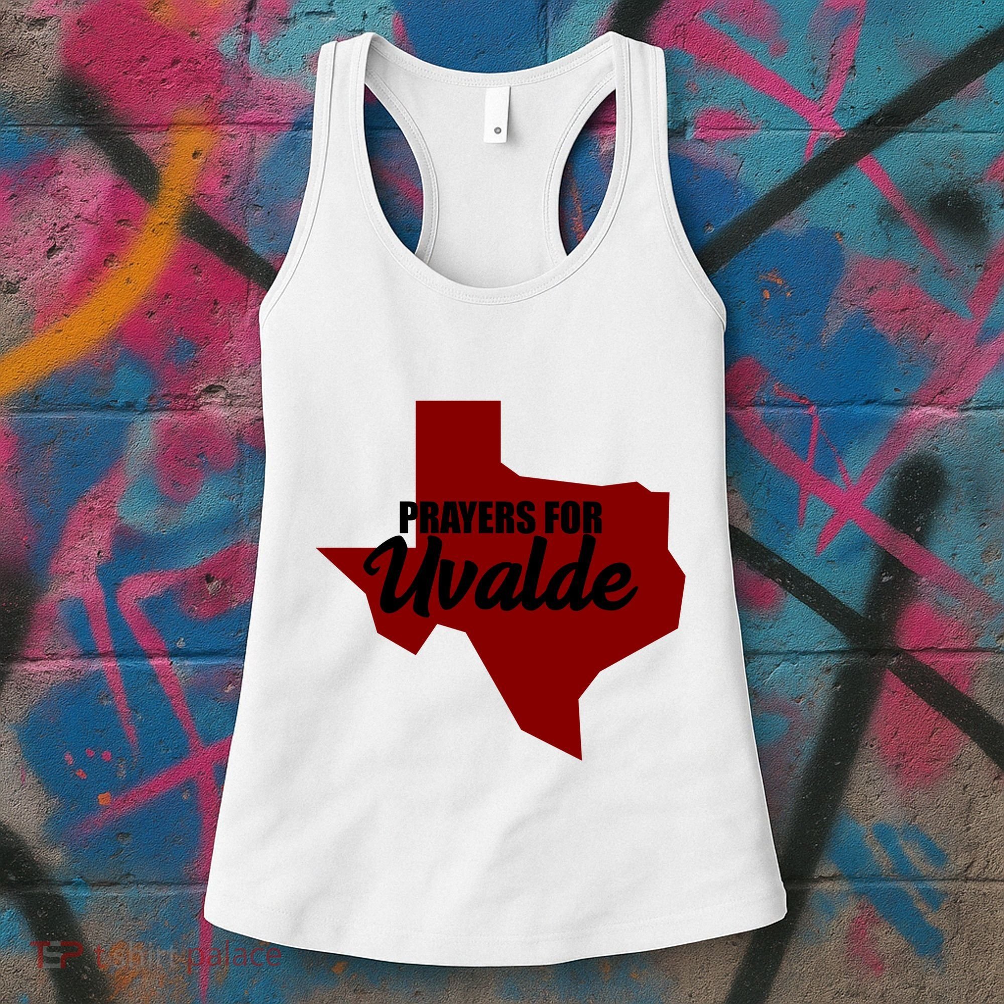 Prayers For Uvalde Texas Strong Women's Tank Top
