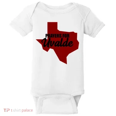 Prayers For Uvalde Texas Strong Baby Bodysuit