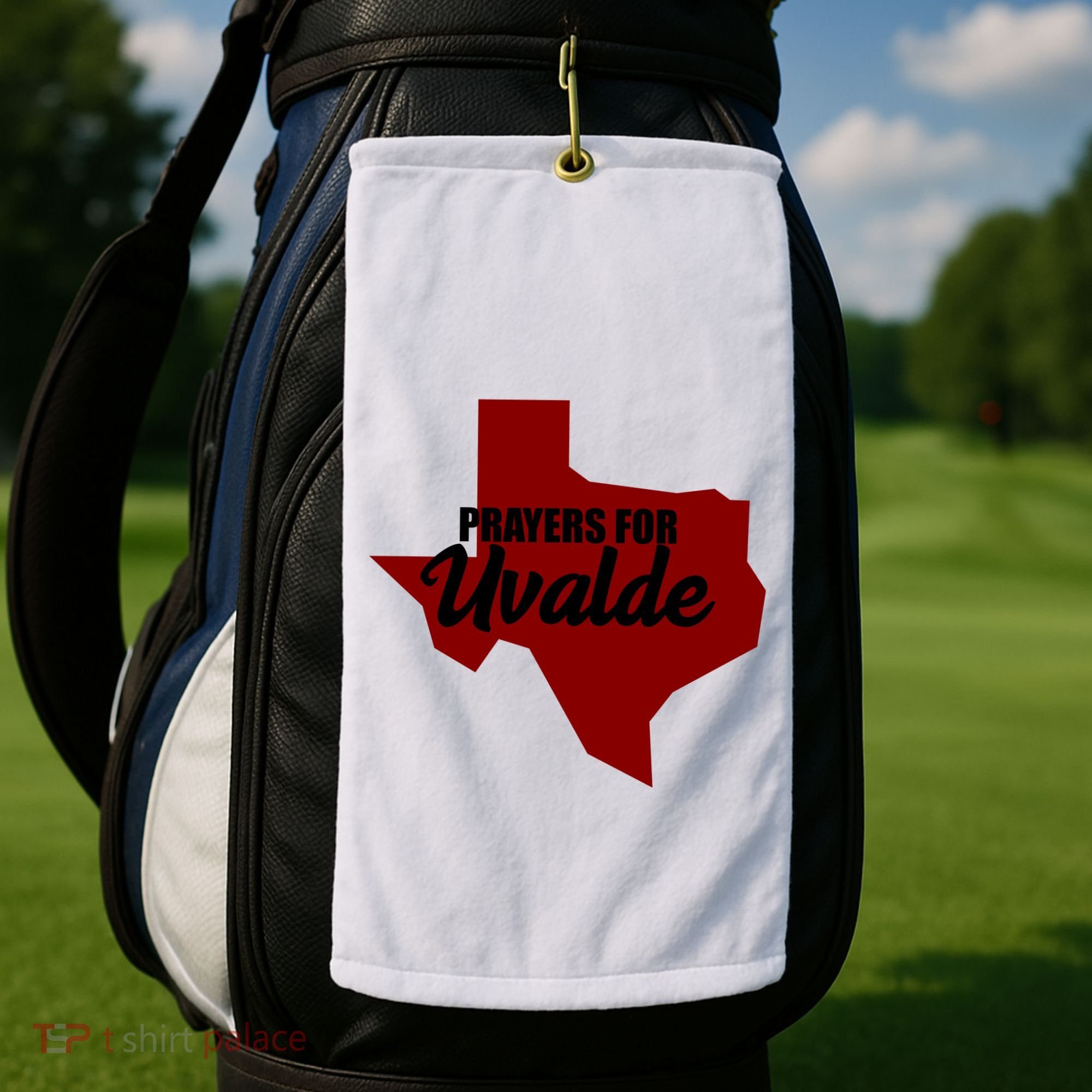 Prayers For Uvalde Texas Strong Golf Towel