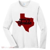 Prayers For Uvalde Texas Strong Women's Long Sleeve Shirt thumb 0