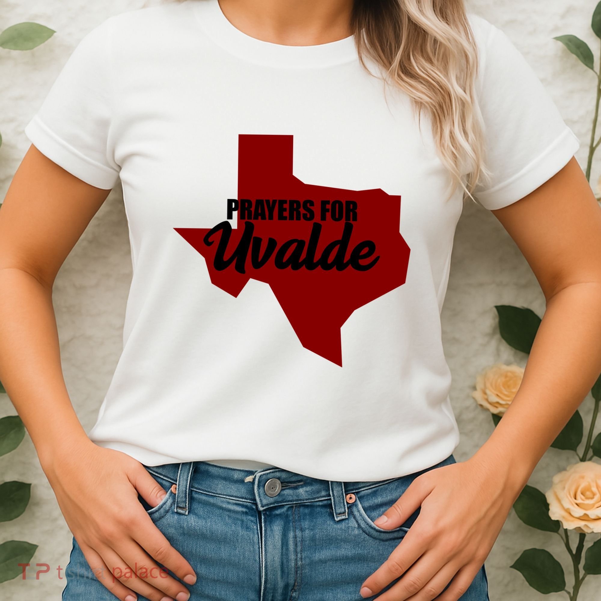 Prayers For Uvalde Texas Strong Women's T-Shirt