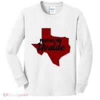 Prayers For Uvalde Texas Strong Kids Long Sleeve Shirt thumb 0