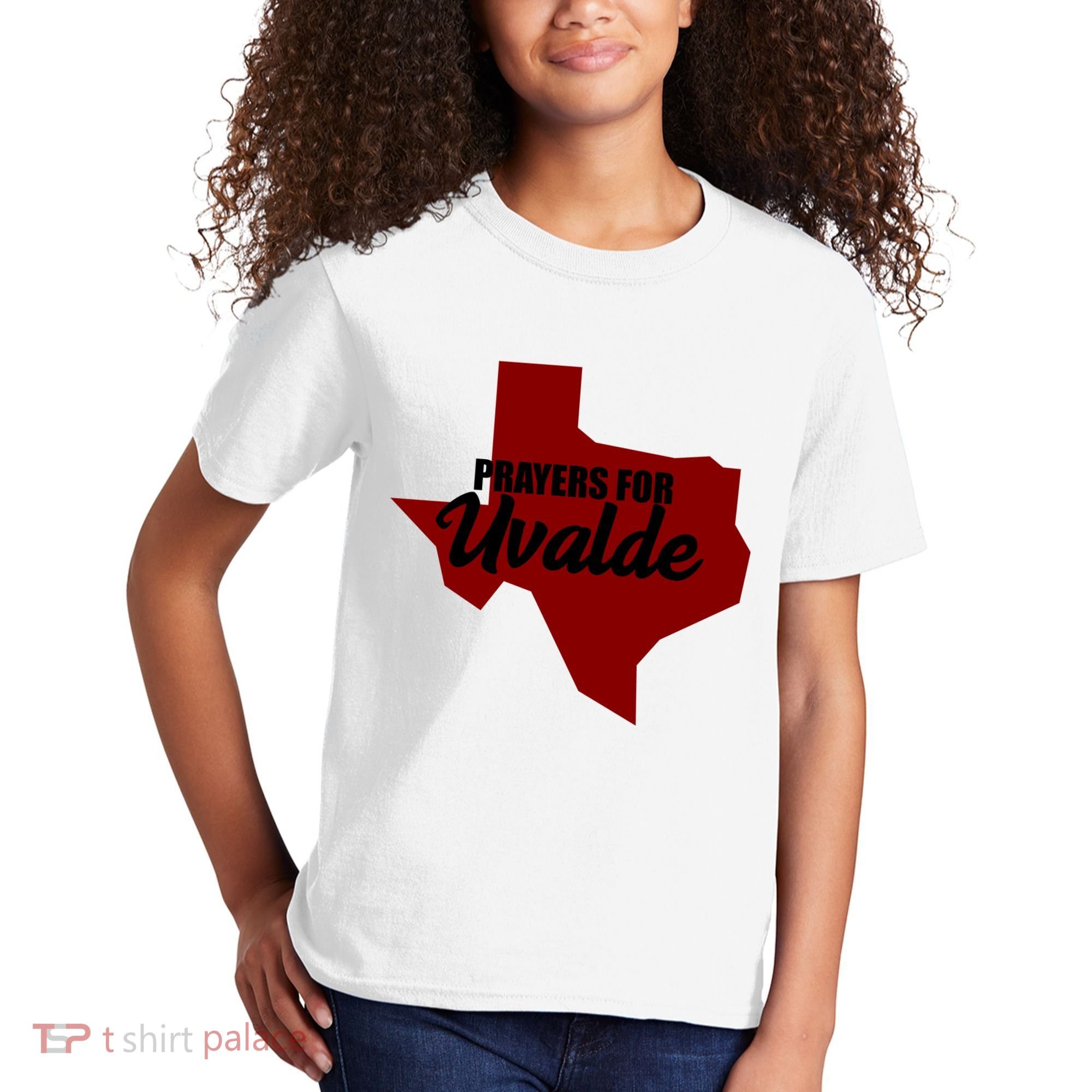 Prayers For Uvalde Texas Strong Kids T-Shirt