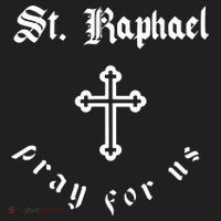 Pray For Us St. Raphael Beanie thumb 2