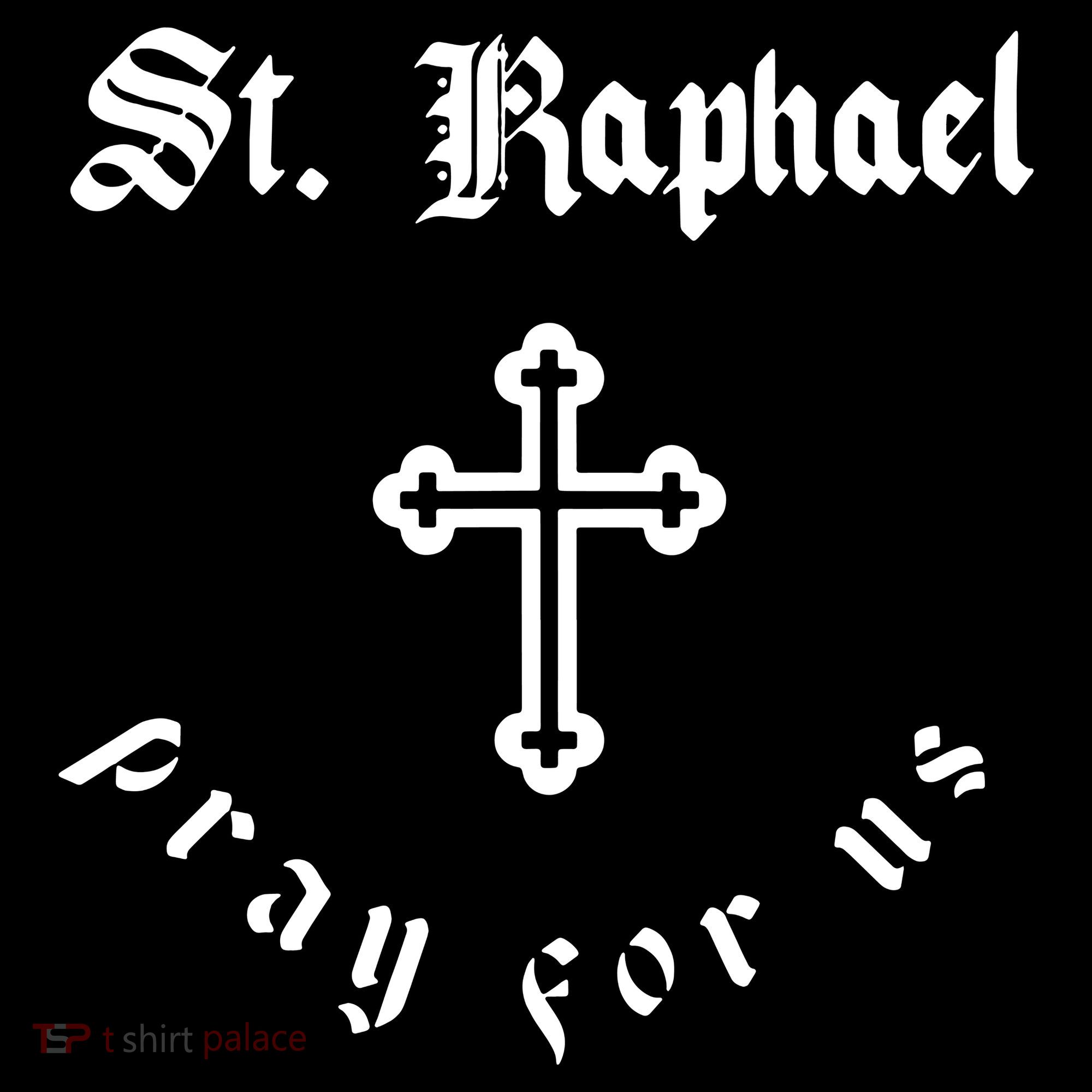 Pray For Us St. Raphael Women's Hoodie