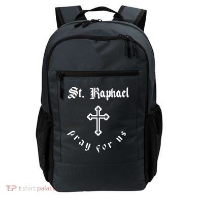 Pray For Us St. Raphael Backpack