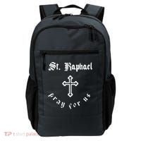 Pray For Us St. Raphael Backpack thumb 0
