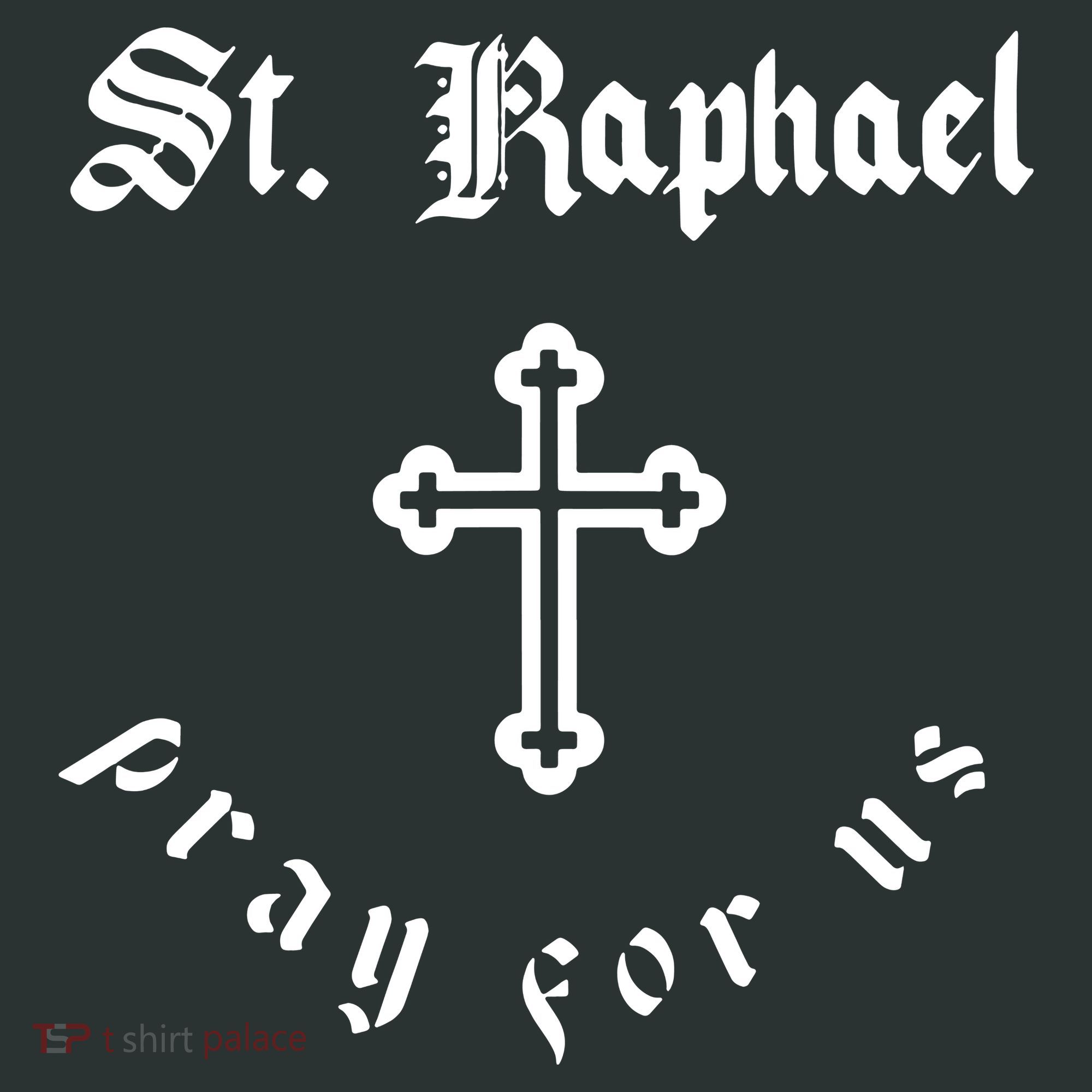 Pray For Us St. Raphael Kids Sweatshirt
