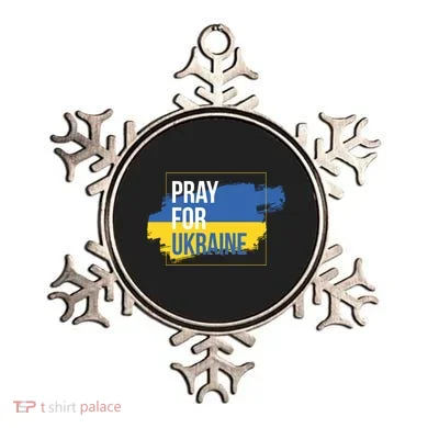 Pray For Ukraine Ornament
