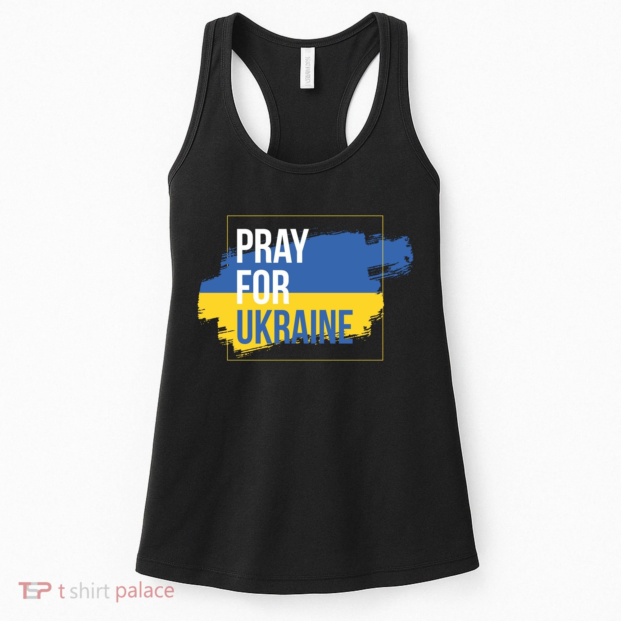 Pray For Ukraine Women's Tank Top