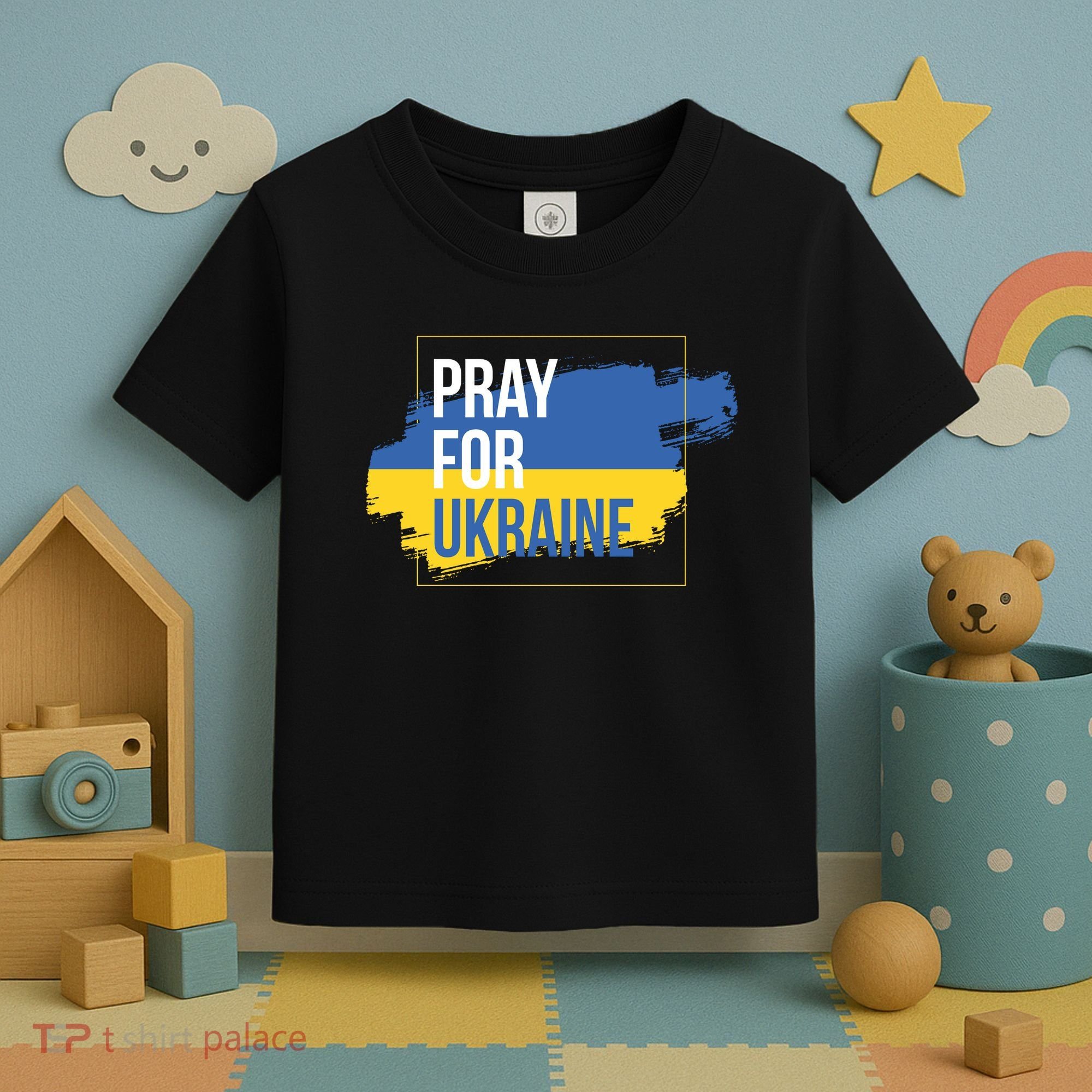 Pray For Ukraine Toddler T-Shirt