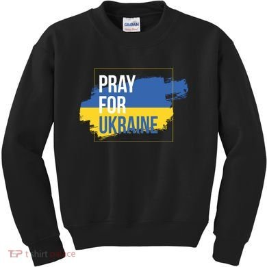 Pray For Ukraine Kids Sweatshirt