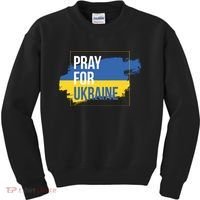 Pray For Ukraine Kids Sweatshirt thumb 0