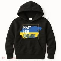 Pray For Ukraine Kids Hoodie thumb 0