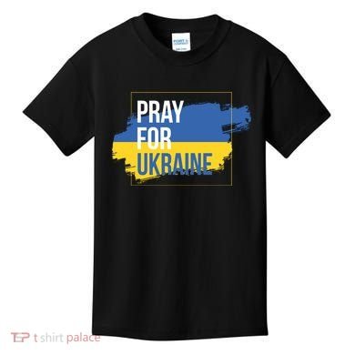 Pray For Ukraine Kids T-Shirt